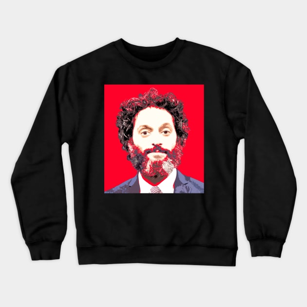 jason mantzoukas Crewneck Sweatshirt by oryan80